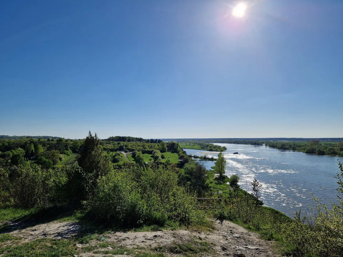 Punkt widokowy - panorama Wisły