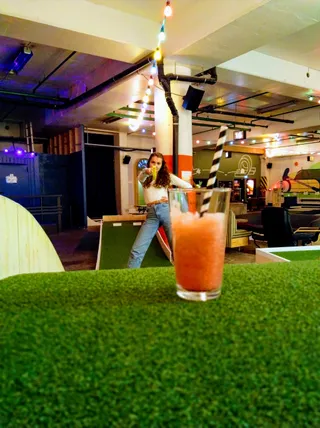 Campingen and Minigolf