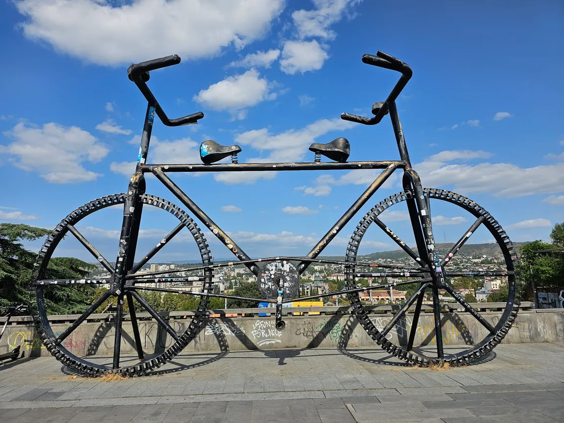 Giant Bicycle monument