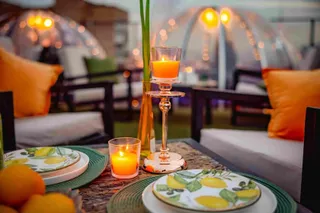 RoofTop купольные беседки на крыше