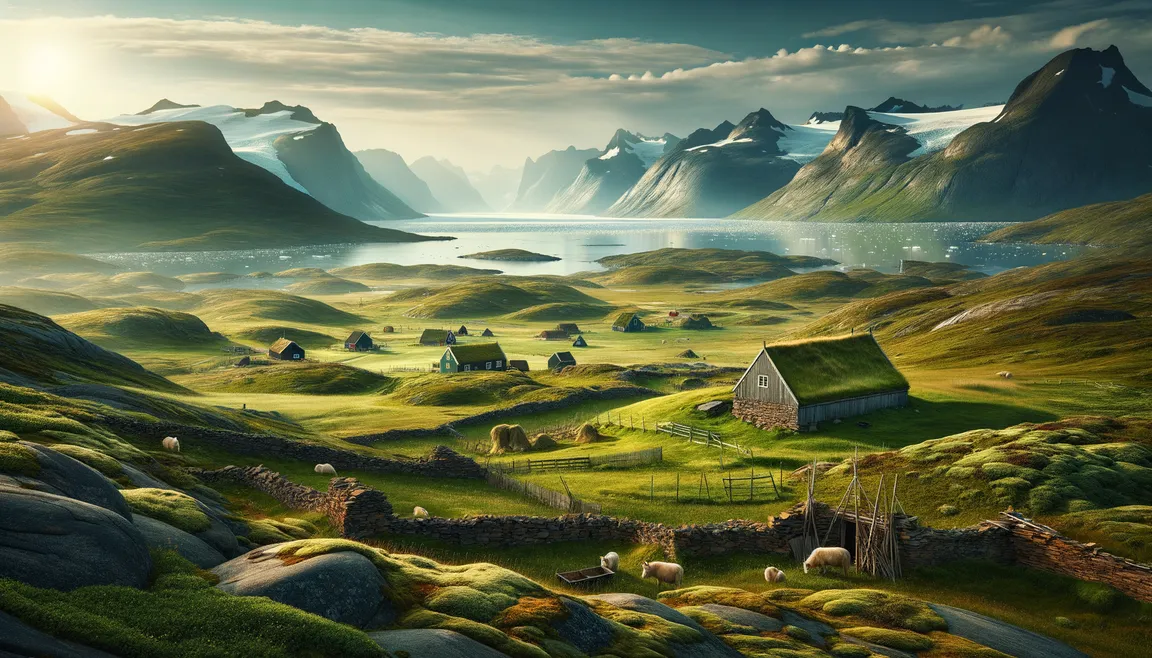 Kujataa: a former Viking and Inuit settlement in Greenland