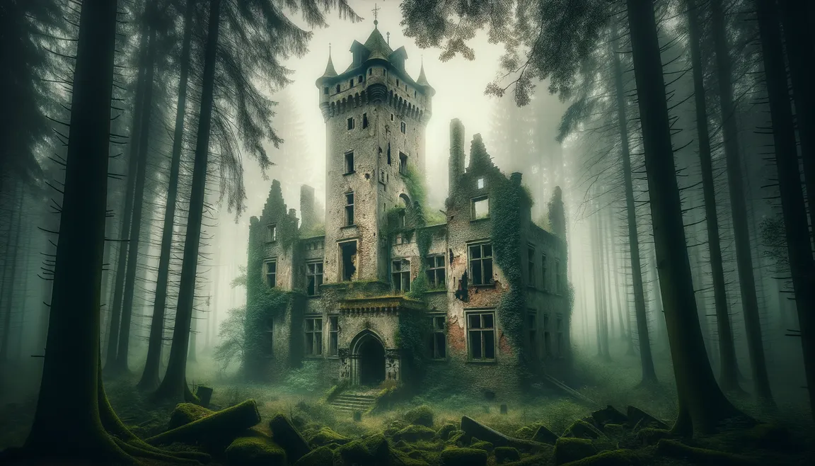 For those who aren't afraid of ghosts: abandoned castles in Poland
