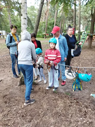 Park linowy dla dzieci