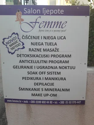 Beauty Salon Femme