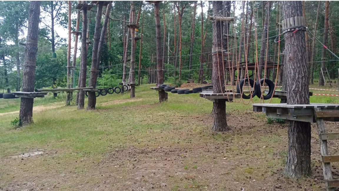 Park linowy Małpi Las