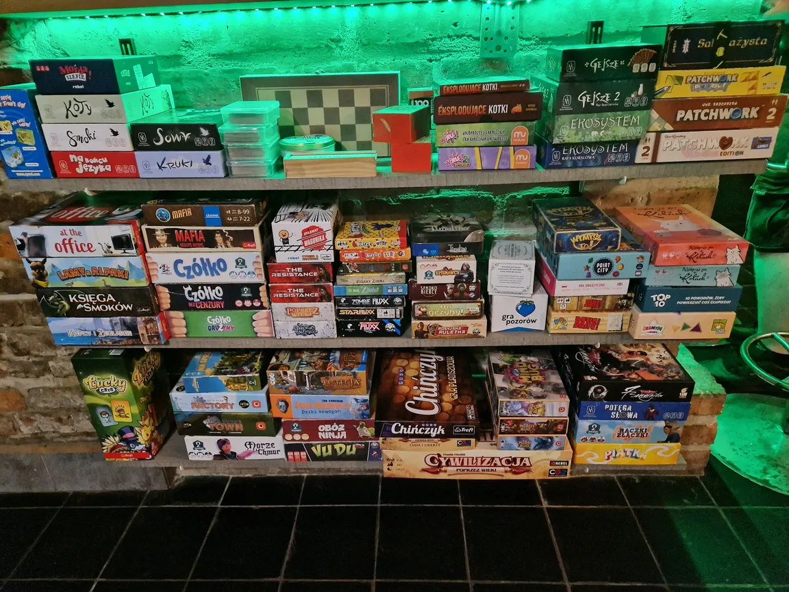 BarON - Pub z planszówkami i konsolami w Krakowie