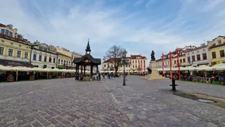 Rynek miejski w Rzeszowie