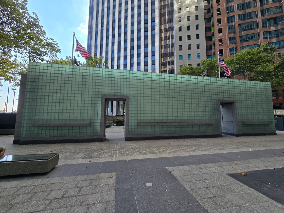 New York Vietnam Veterans Memorial Plaza Square