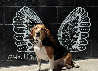 Nashville WhatLiftsYou Wings Mural