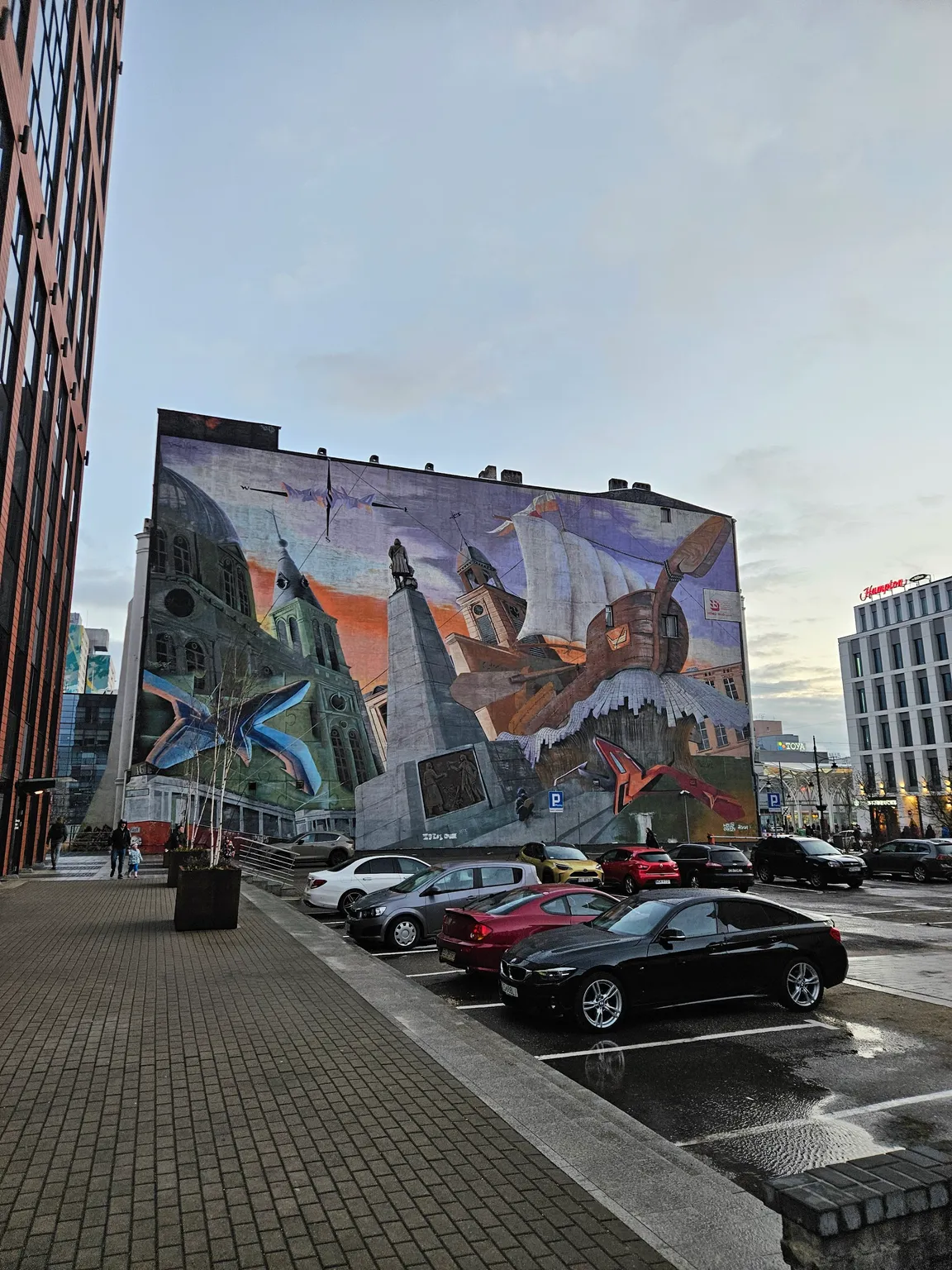 Mural "Łódź"