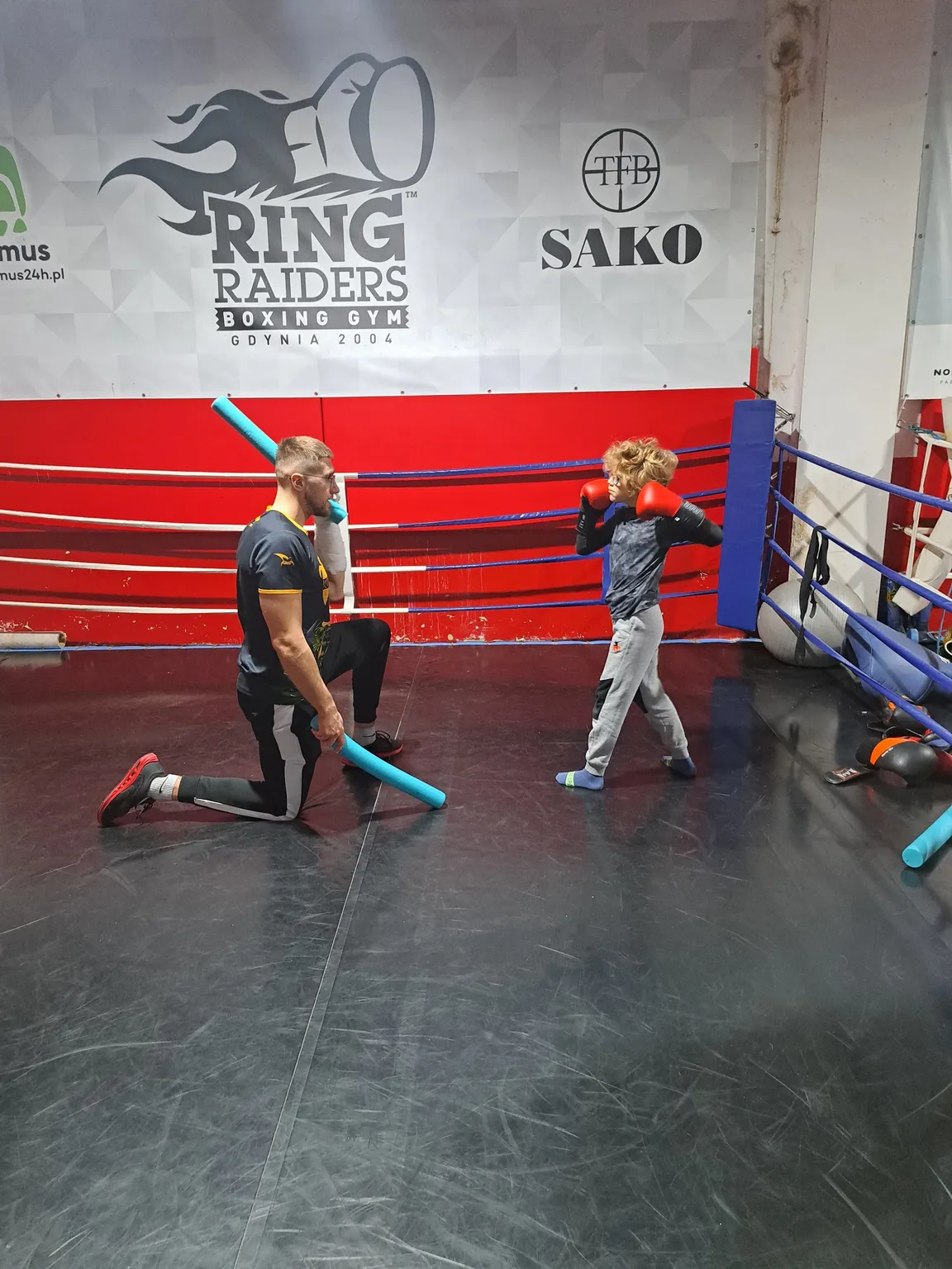 KS SAKO Gym Boxing Ring Raiders