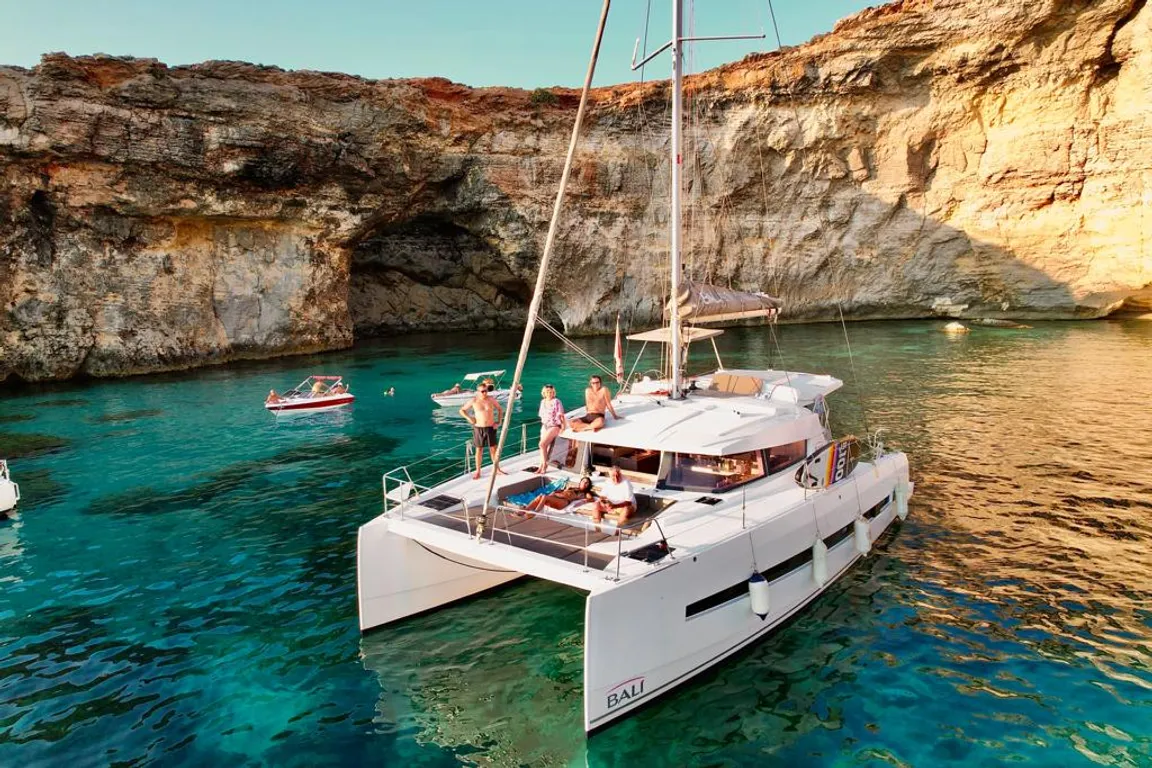 Yacht in Malta