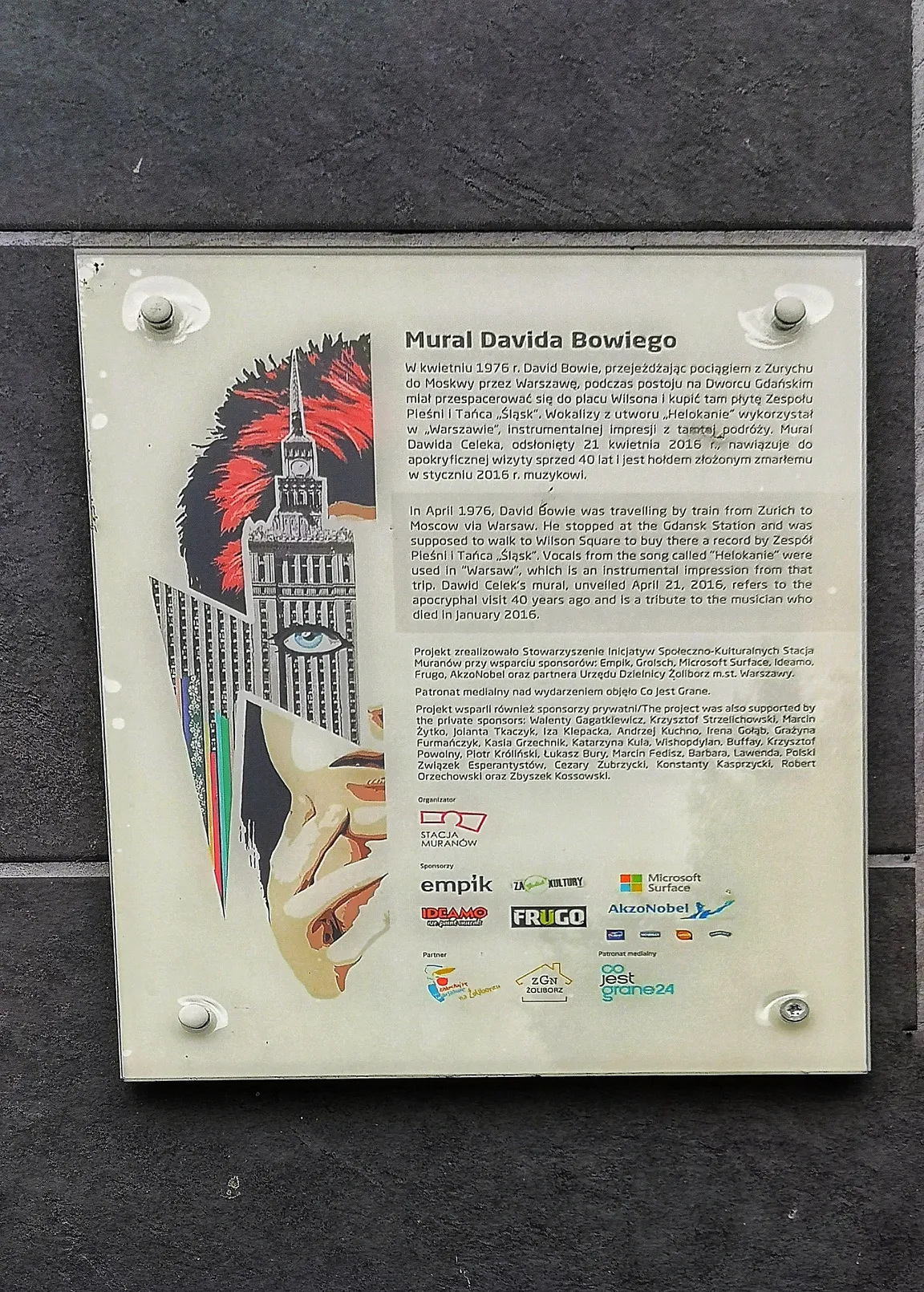 Mural "David Bowie"