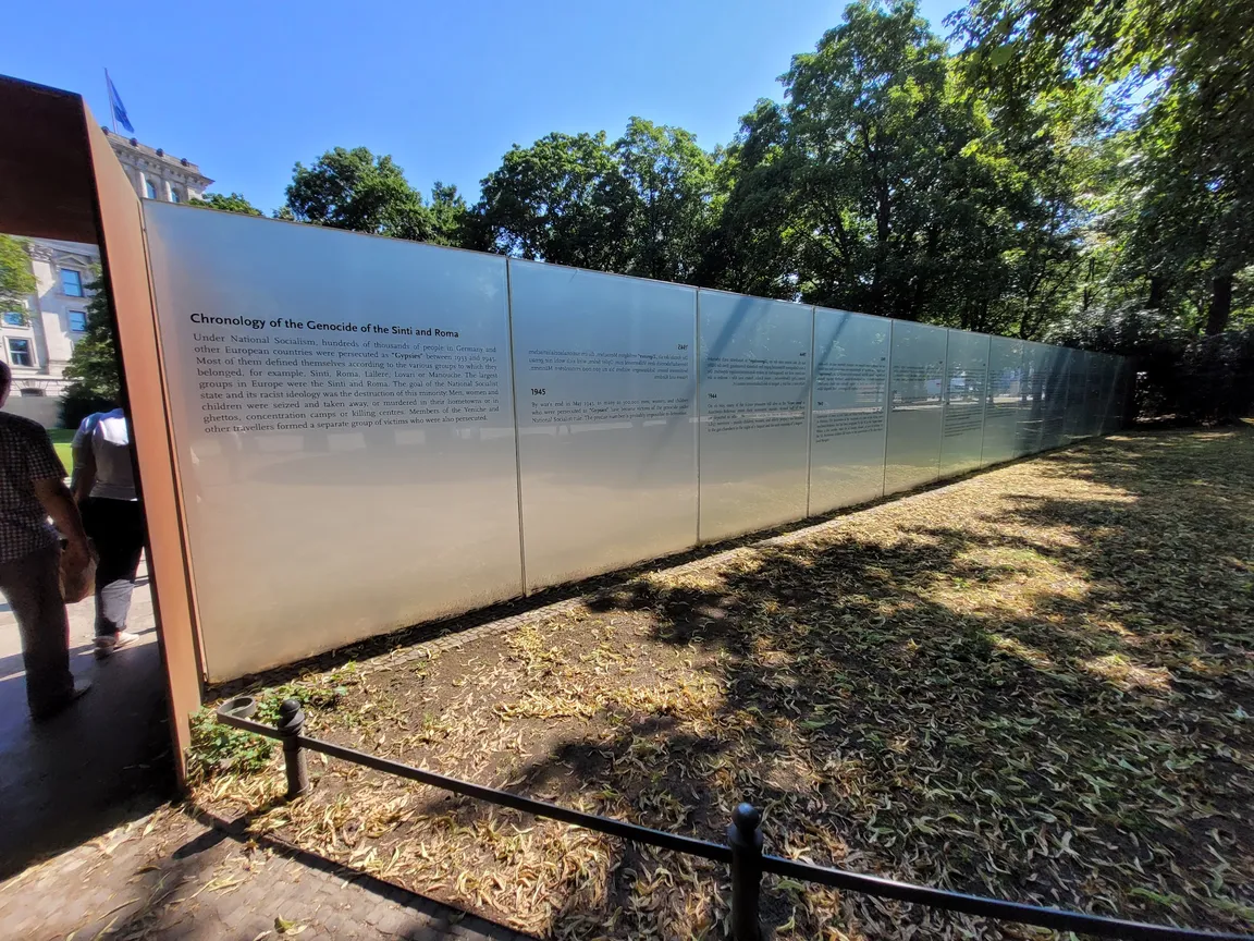 Memorial to Europe's Sinti and Roma Murdered Under Nazism