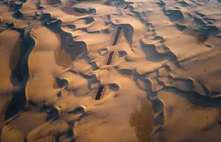 Abu Dhabi Desert Road
