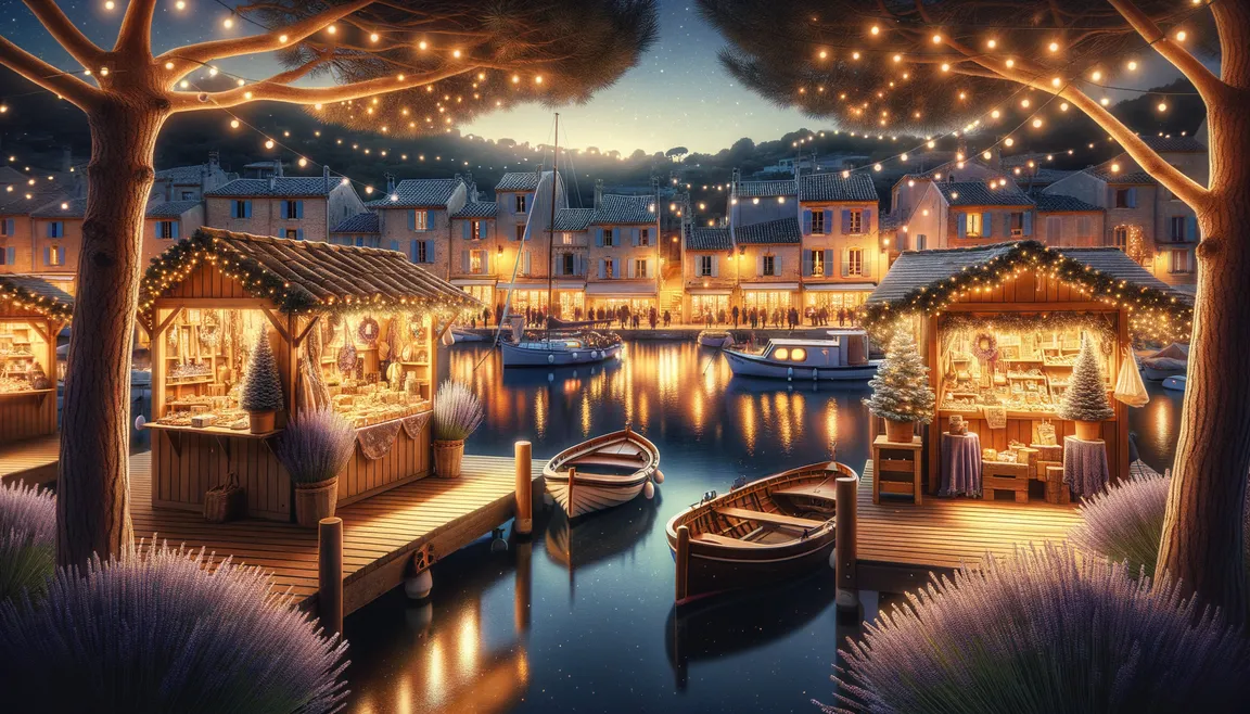 Christmas Fair in the Port of Sanary-sur-Mer: the magical atmosphere of Provence