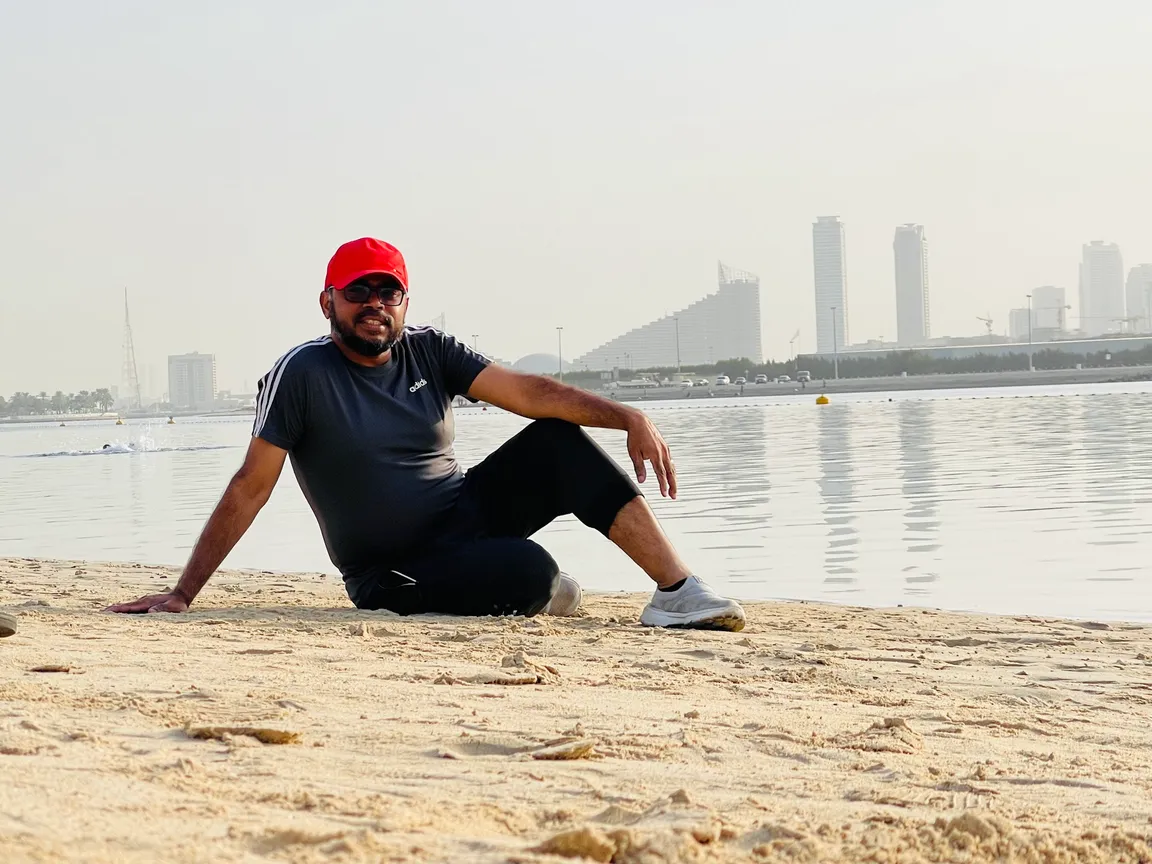 Al Mamzar Beach Walk.