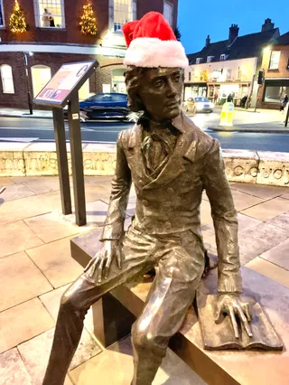 Public Art: John Keats' Statue