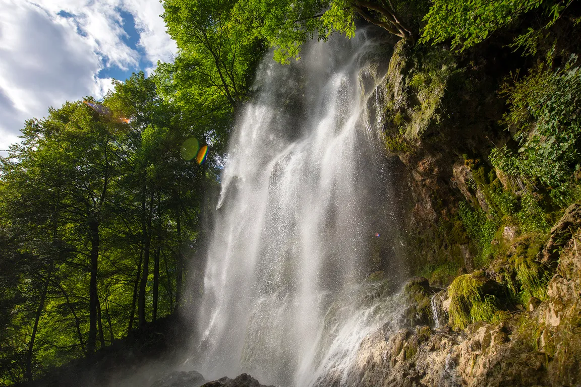 Urach Waterfall