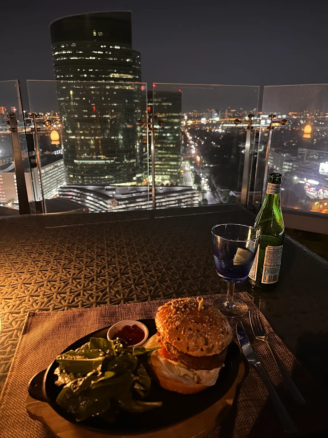Blue Sky Rooftop Restaurant & Bar at Centara Grand at Central Plaza Ladprao Bangkok
