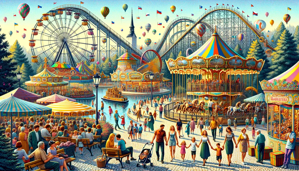 Family Adventures in Czech Amusement Parks: 6 Places Full of Laughter and Fun