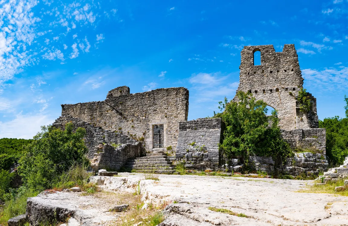 Ruiny zamku Dvigrad
