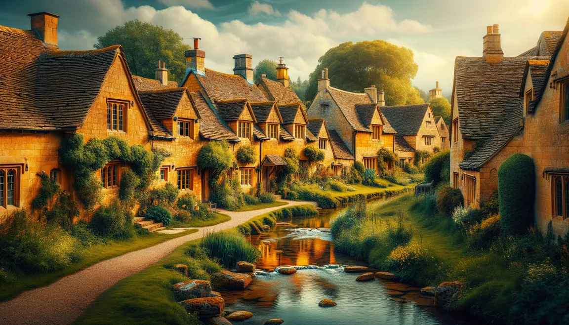 Podróż w czasie: odkryj historię i architekturę średniowiecznego Bibury