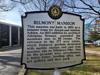 Belmont Mansion Visitor Parking