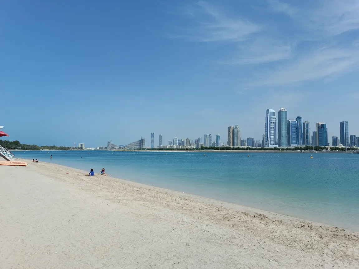 Al Mamzar Beach Walk.