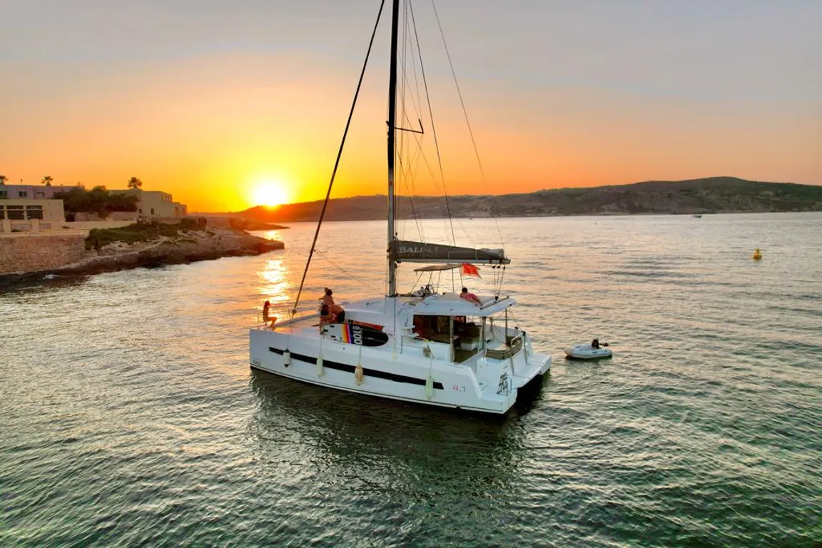 Yacht in Malta