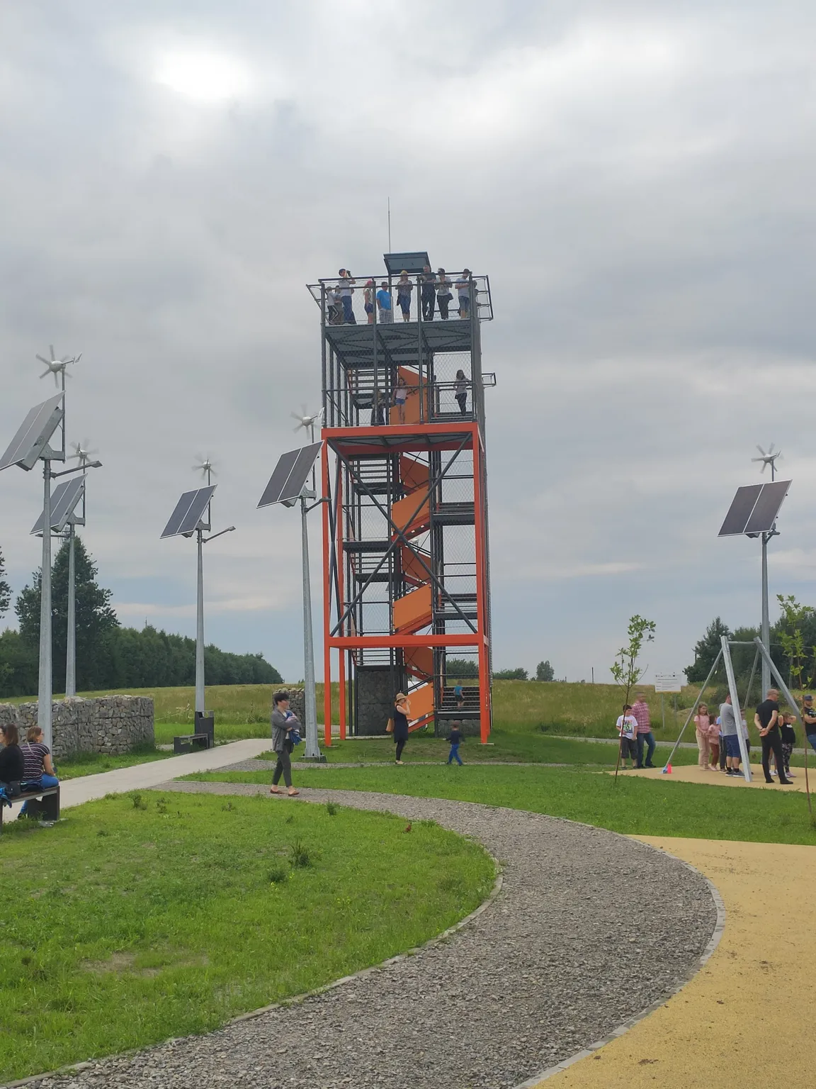 Platforma widokowa , park naukowy