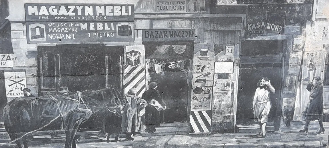 Mural "Lublinie, moje święte miasto"