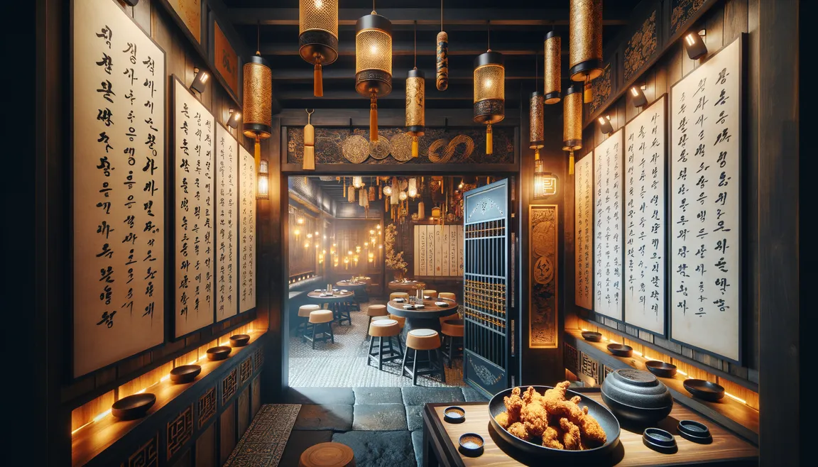 Kyochon Pilbang in Seoul: A magical-bar-inspired-by-brushes-and-calligraphy-with-hidden-entry