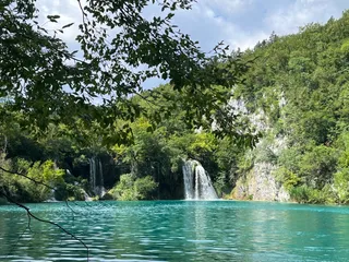 Boat stop Plitvice Lakes National Park