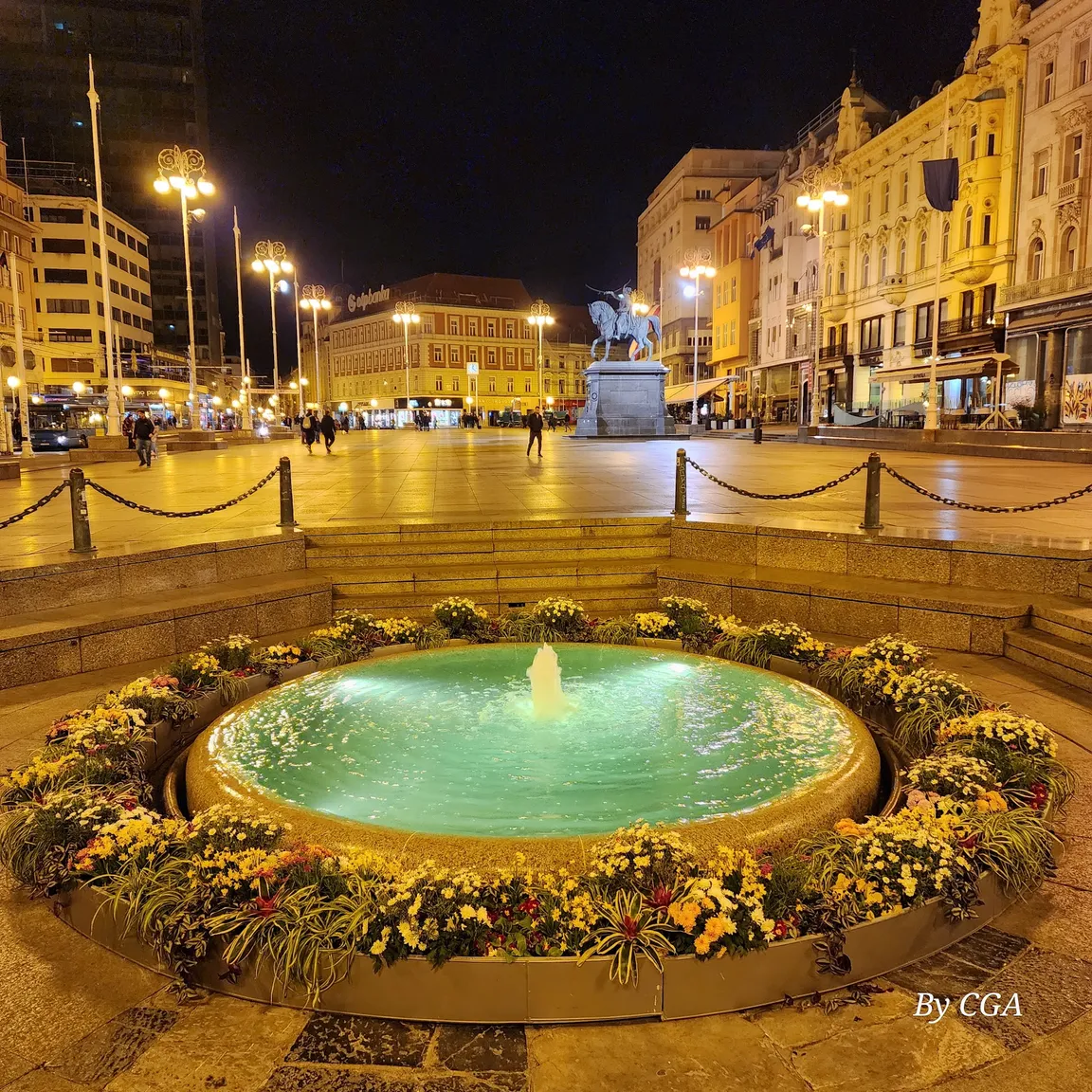 Konny pomnik bana Josipa Jelačicia
