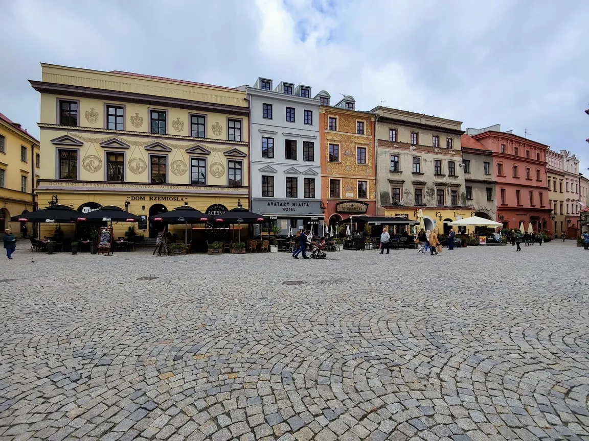 Rynek starego miasta Lublin
