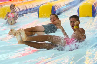 The Big Wedgie Inflatable Water Park, Gold Coast