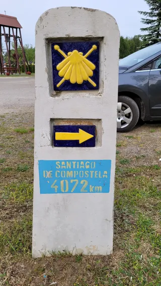 Szlak Św. Jakuba -Przystanek Korczowa