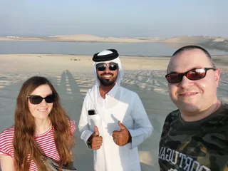 Doha-Qatar Desert Safari Falcon Tours