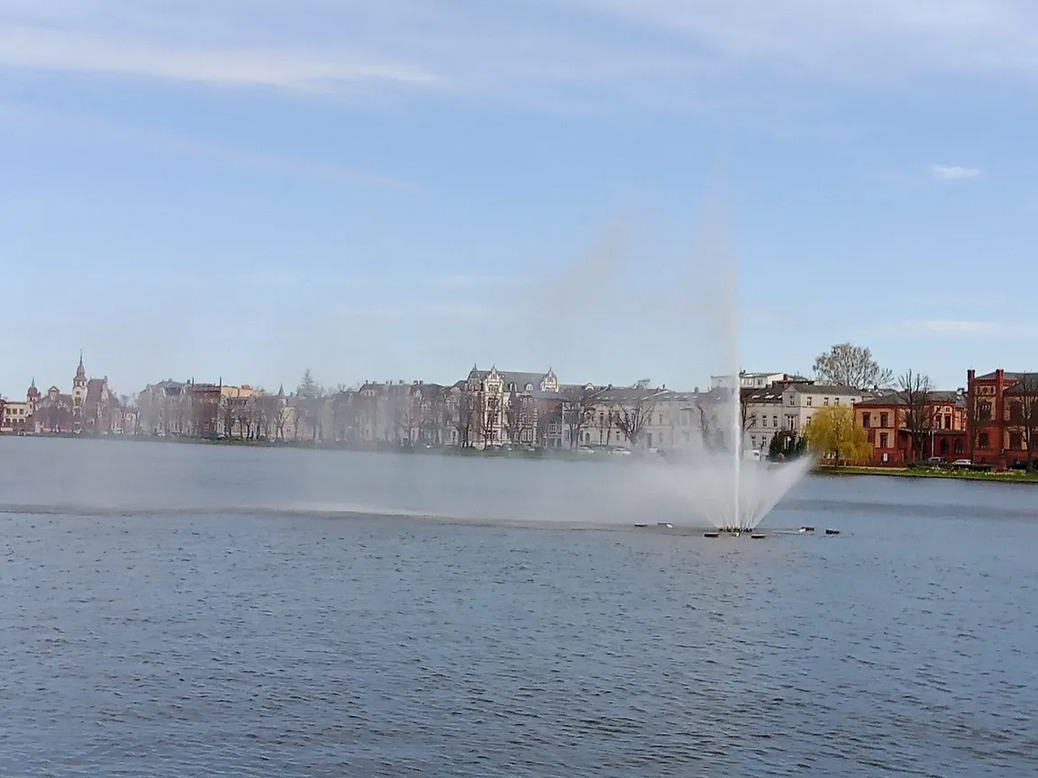 Fontäne am Pfaffenteich