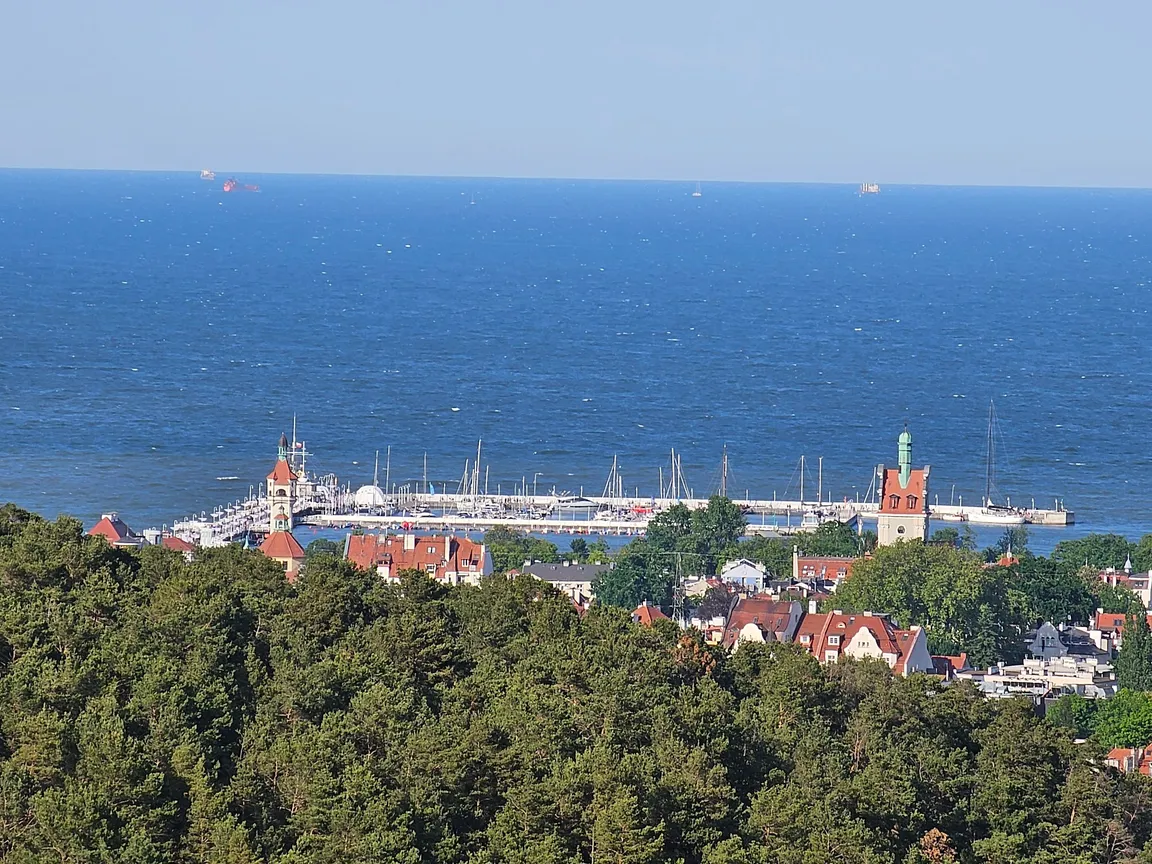 Punkt widokowy na "Glinnej Górze"