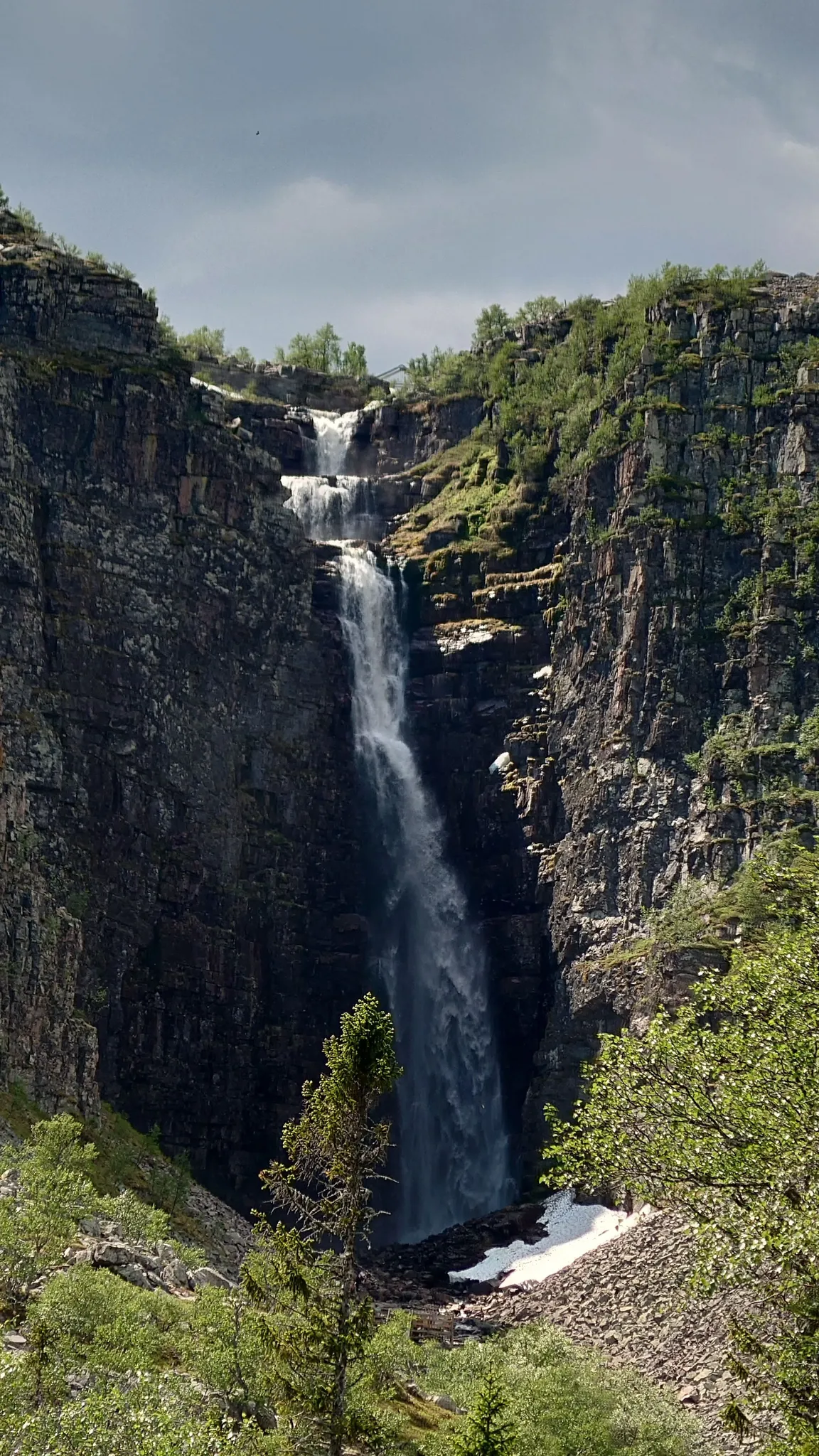 Njupeskär Waterfall