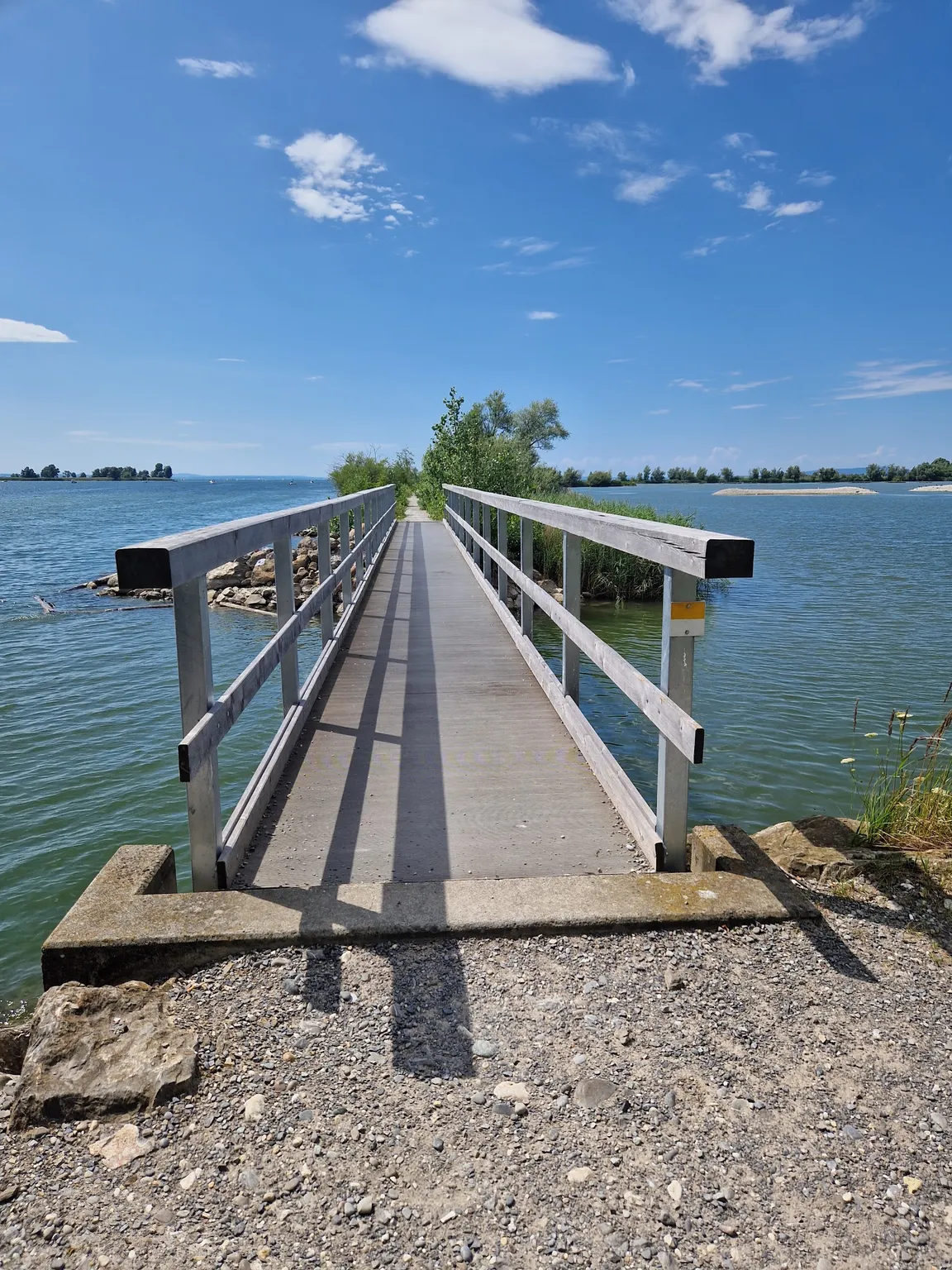 Lagunen-Rundwanderung Rheindelta - Bodensee