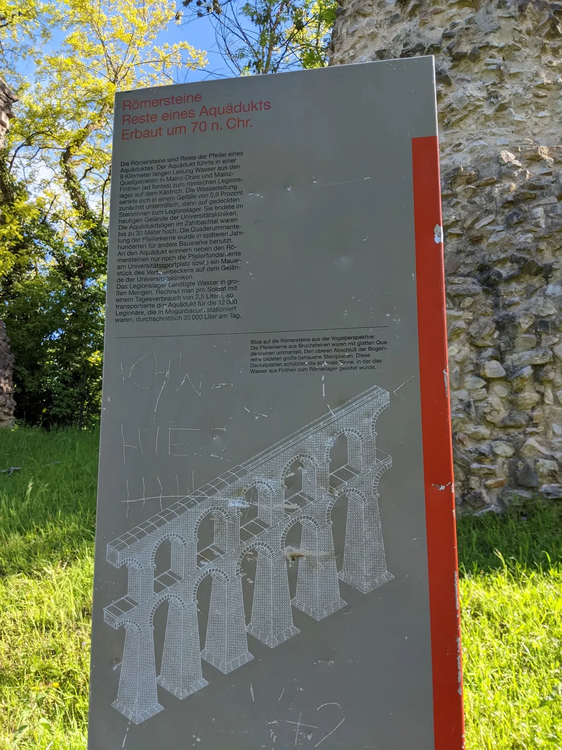 Roman Aqueduct Ruins