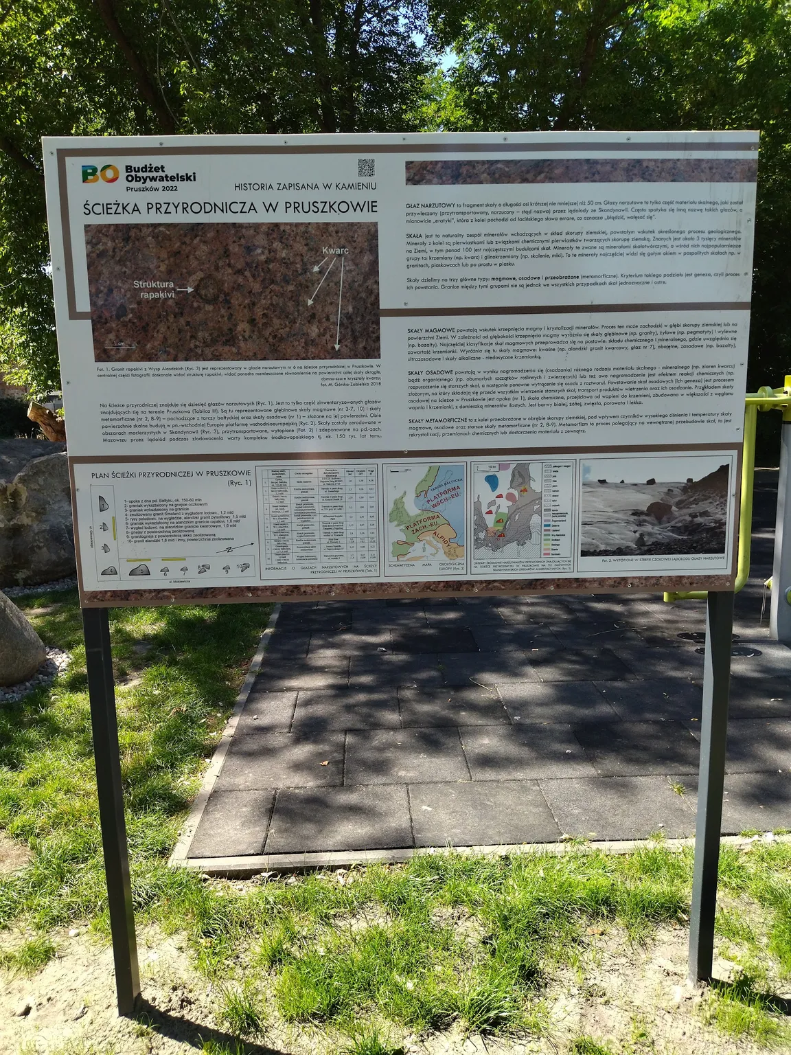 Ścieżka przyrodnicza w Pruszkowie