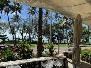 Hi Tide by the beach