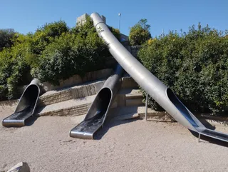 Toboganes de Madrid Río