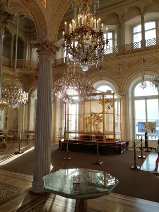 The garden of the Winter Palace