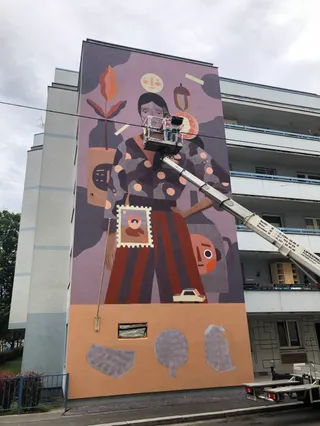 Mural by Frau Isa