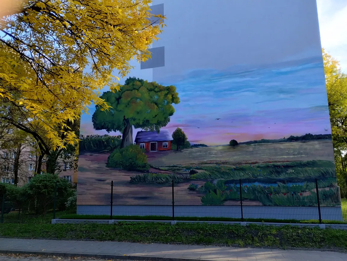 Mural "Łódź"